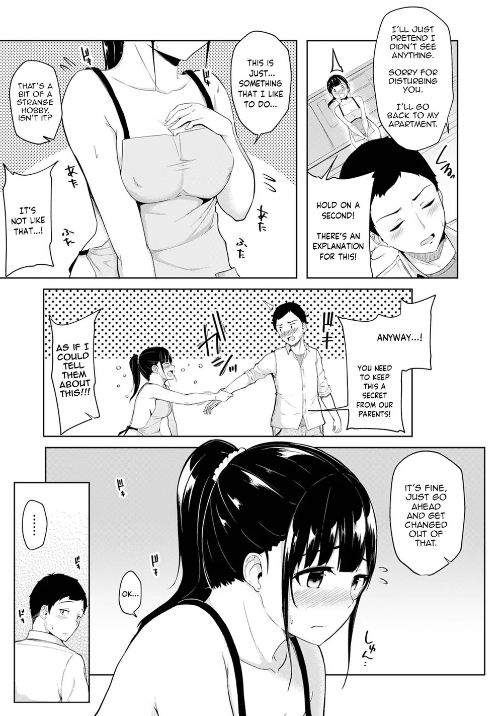 Asa Okitara Imouto ga Hadaka Apron Sugata datta node Hamete Mita – Chapter 1 page 3