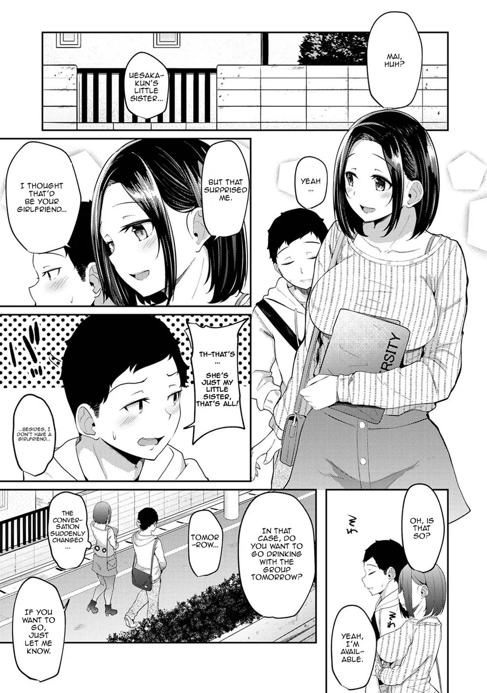 Asa Okitara Imouto ga Hadaka Apron Sugata datta node Hamete Mita – Chapter 4 page 0