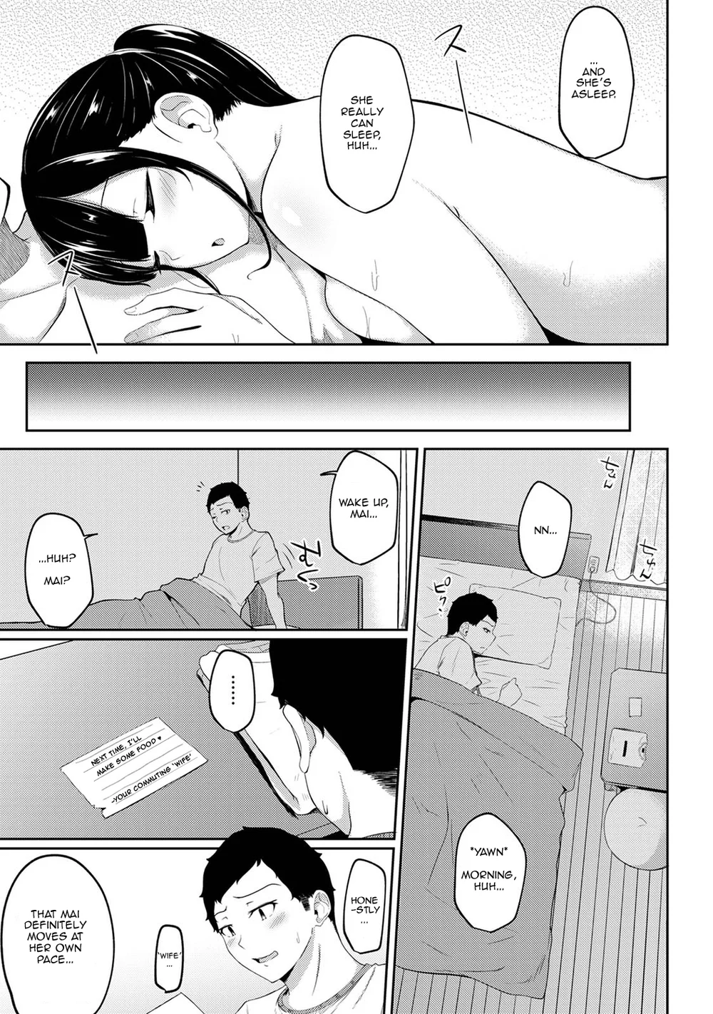 Asa Okitara Imouto ga Hadaka Apron Sugata datta node Hamete Mita – Chapter 4 page 20