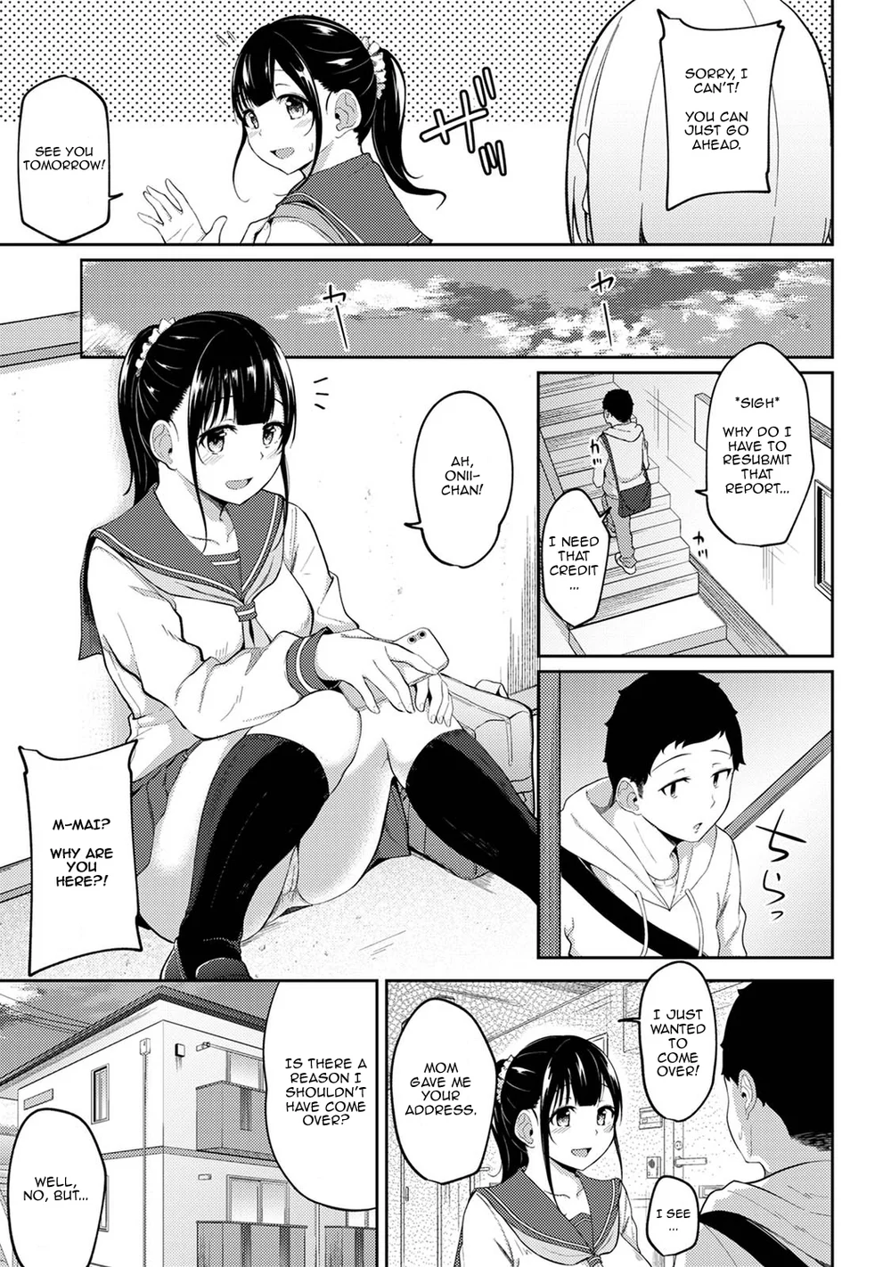 Asa Okitara Imouto ga Hadaka Apron Sugata datta node Hamete Mita – Chapter 4 page 2