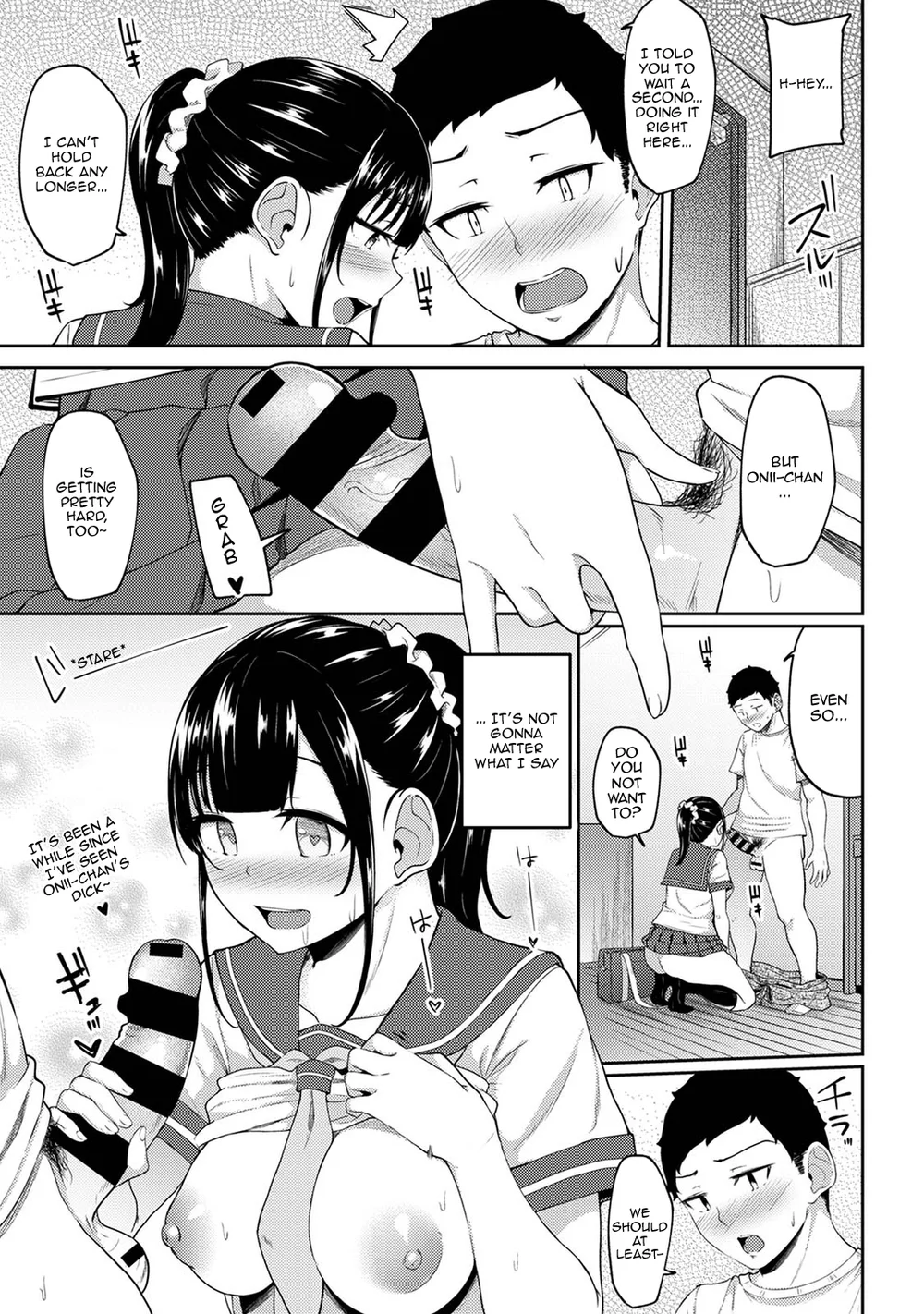 Asa Okitara Imouto ga Hadaka Apron Sugata datta node Hamete Mita – Chapter 7 page 0