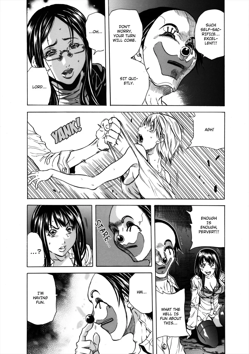 Do Re Ni Shi Yo U Ka Na ~Kyousei Shuuyou! Kichiku Pierrot no Choukyou Kangoku~ page 12