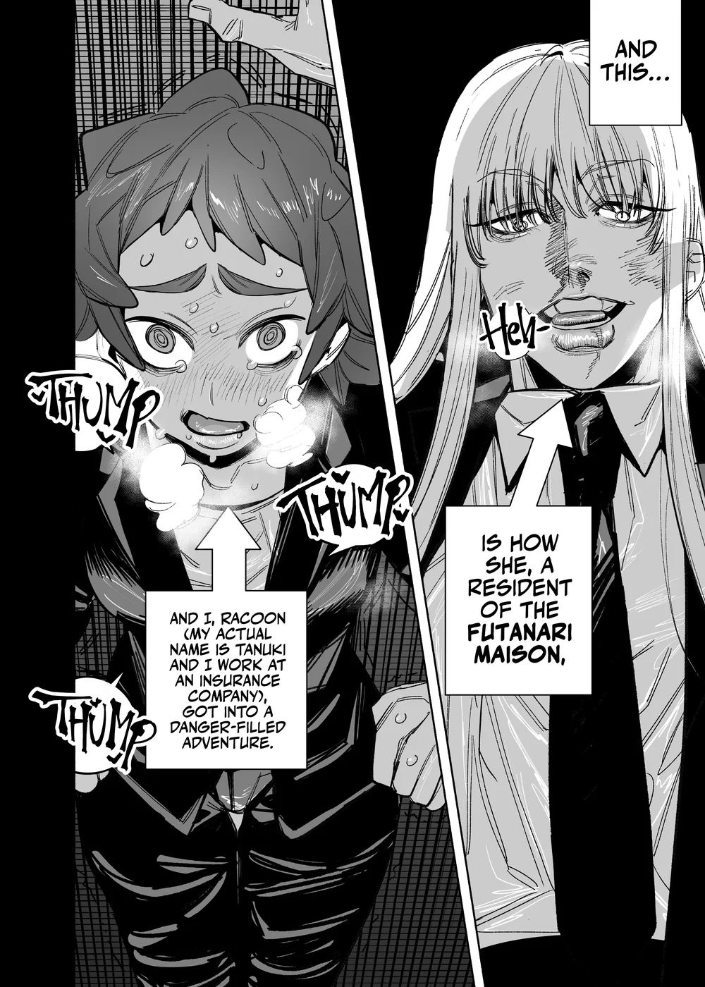 Futanari Maison~ Janshi de Chouhatsu Bijo no Otonari-san ni, cute aggression o uketeimasu~ page 2