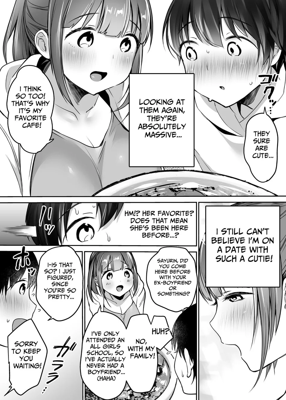 Futari no Hajimete Akogare Sex page 14
