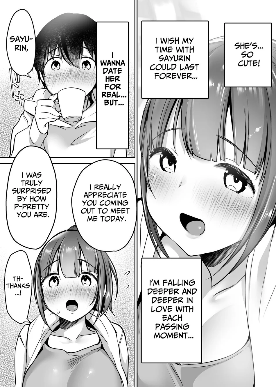 Futari no Hajimete Akogare Sex page 19