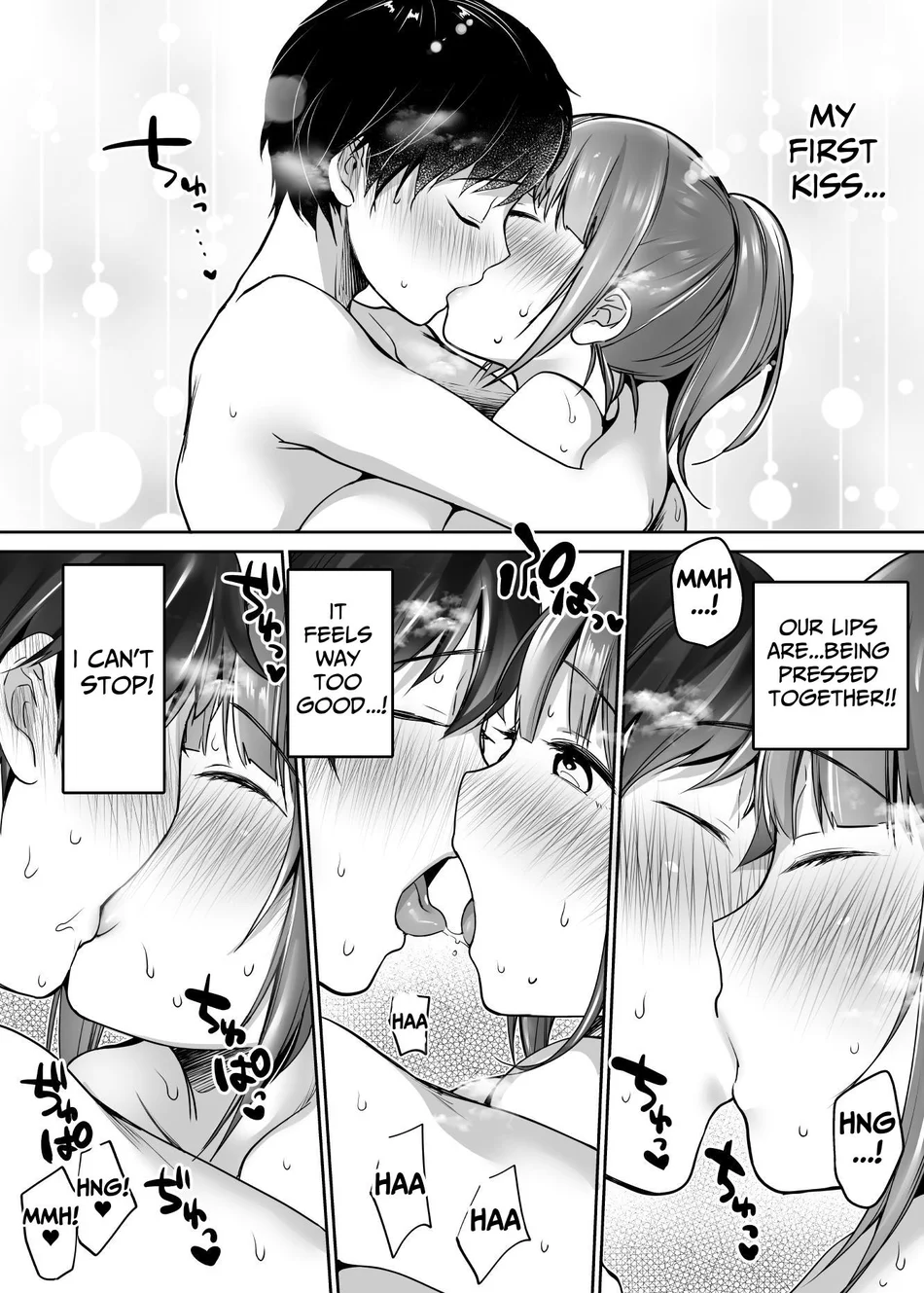 Futari no Hajimete Akogare Sex page 36