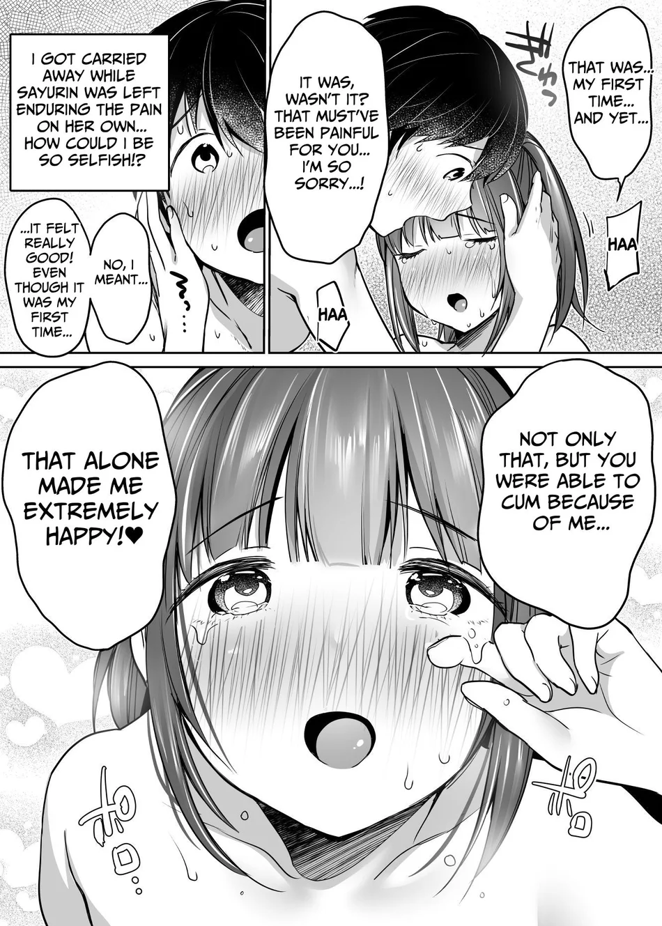 Futari no Hajimete Akogare Sex page 64