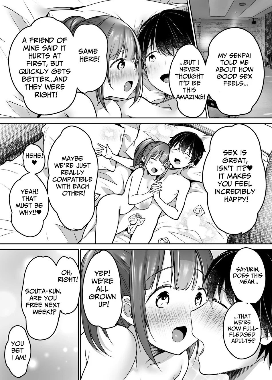 Futari no Hajimete Akogare Sex page 66