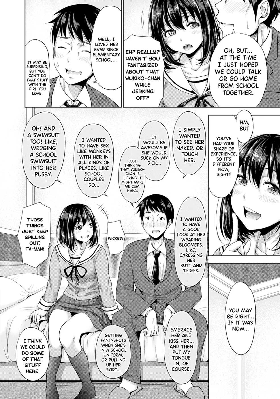 Hatsukoi no Hito -Moshi Aishou Batsugun na Papakatsu Musume ga Musume ni Natte 24-jikan Hame Houdai ni Nattara- Chapter 1 page 5