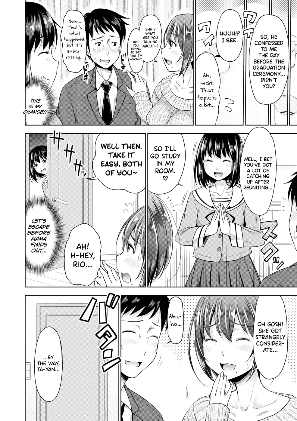 Hatsukoi no Hito -Moshi Aishou Batsugun na Papakatsu Musume ga Musume ni Natte 24-jikan Hame Houdai ni Nattara- Chapter 2 page 1