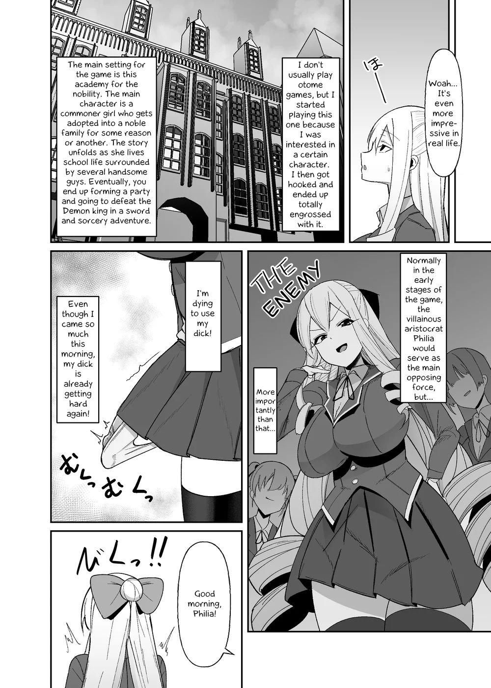 I was reincarnated as a villainess in an otome Game who was a futanari in her backstory page 10