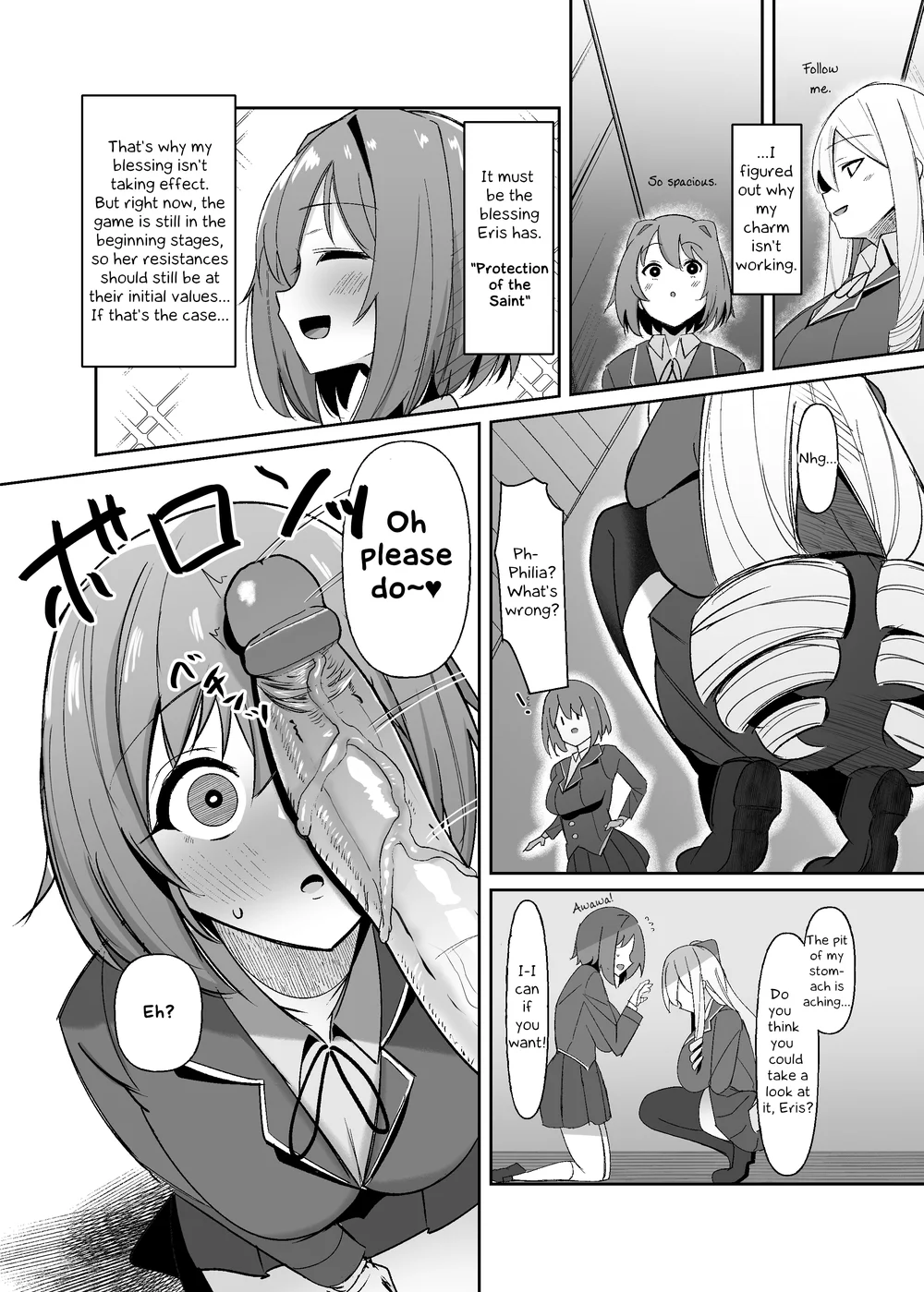 I was reincarnated as a villainess in an otome Game who was a futanari in her backstory page 18