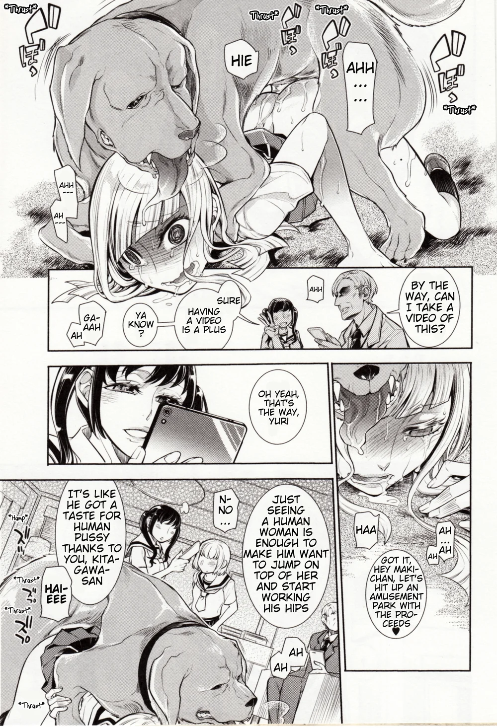 Just Desserts ~Forced Interspecies Mating~ page 14