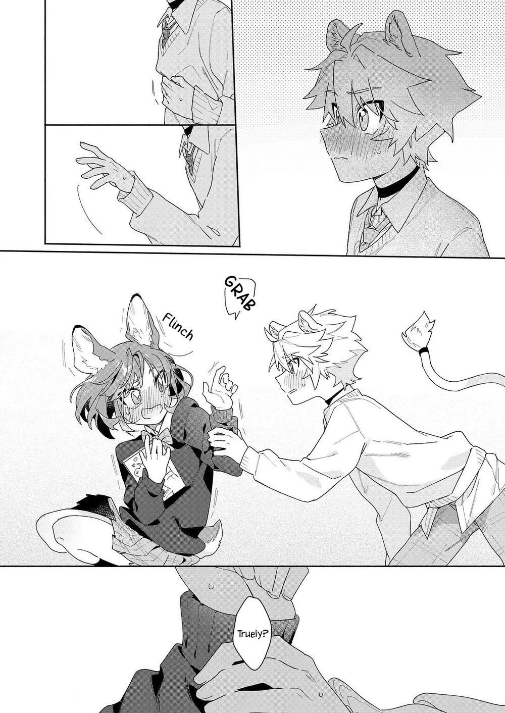 Kimi no Koe de Boku o Tokashite ~ Lion-kun no Binkan na Omimi~ page 14