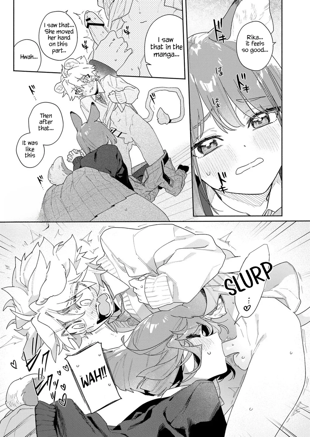 Kimi no Koe de Boku o Tokashite ~ Lion-kun no Binkan na Omimi~ page 19
