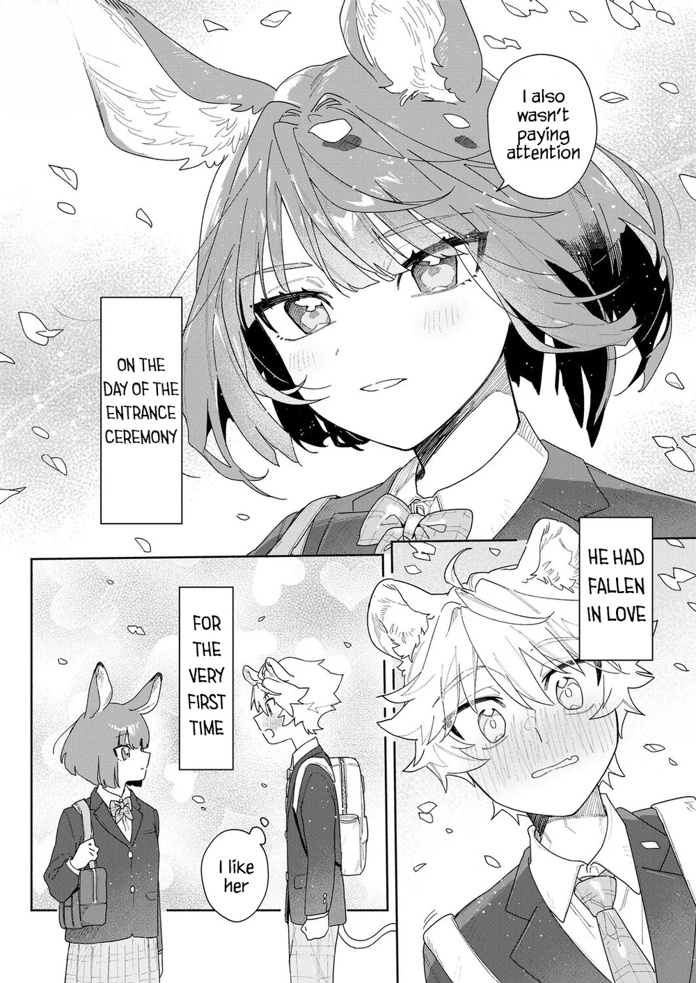 Kimi no Koe de Boku o Tokashite ~ Lion-kun no Binkan na Omimi~ page 2