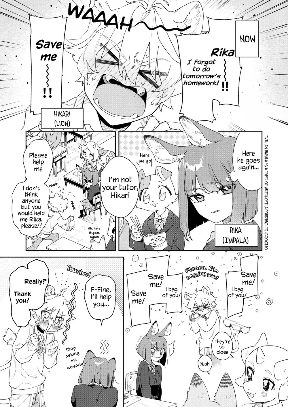 Kimi no Koe de Boku o Tokashite ~ Lion-kun no Binkan na Omimi~ page 3