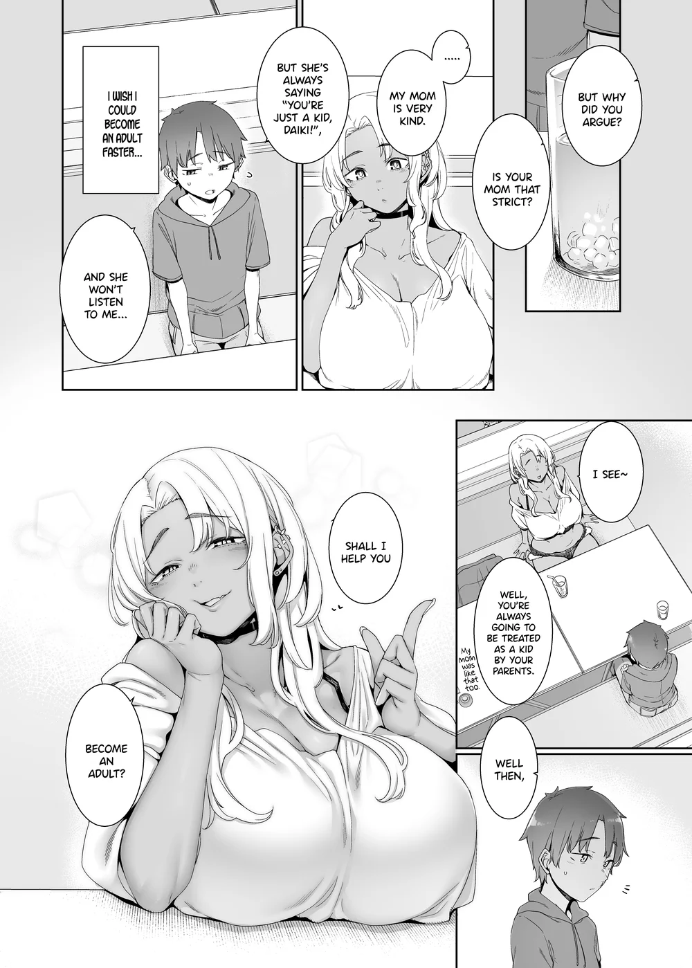 Kohakushoku no to page 4
