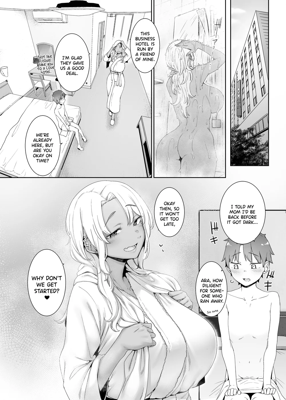 Kohakushoku no to page 8