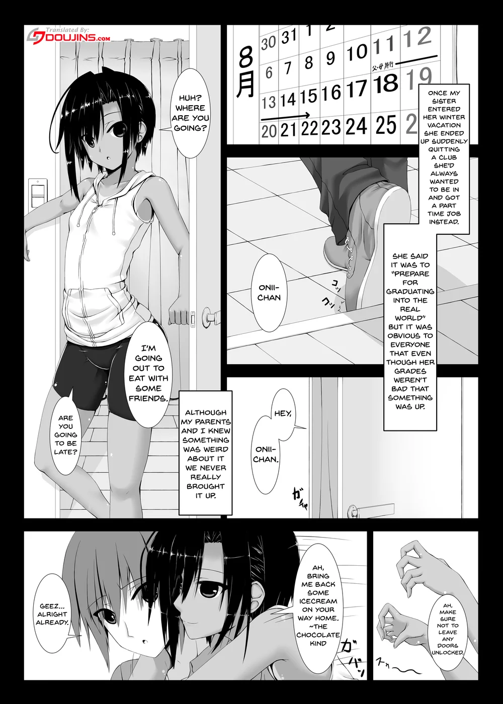 Kuroneko Choco Ice page 1