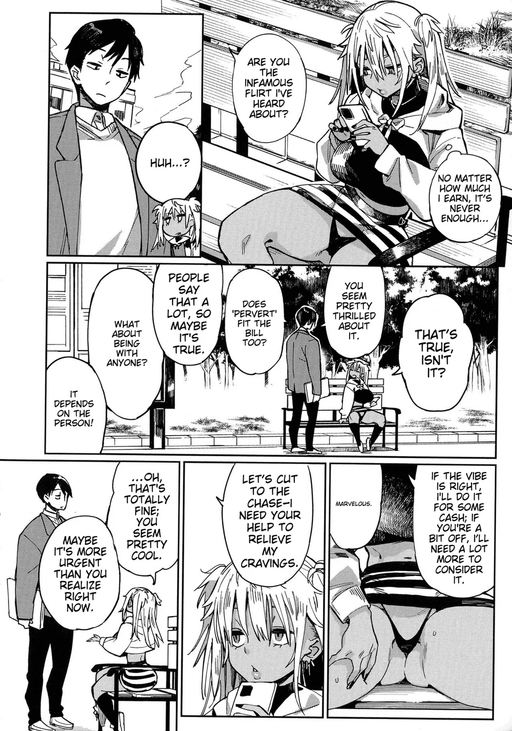 Paipai Mashimashi Gal Bitch Chapter 6 page 1