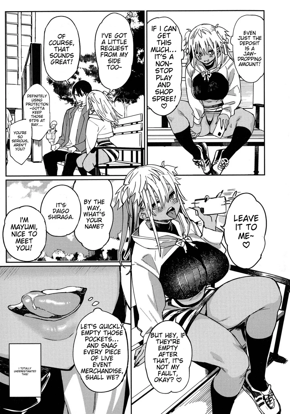Paipai Mashimashi Gal Bitch Chapter 6 page 4
