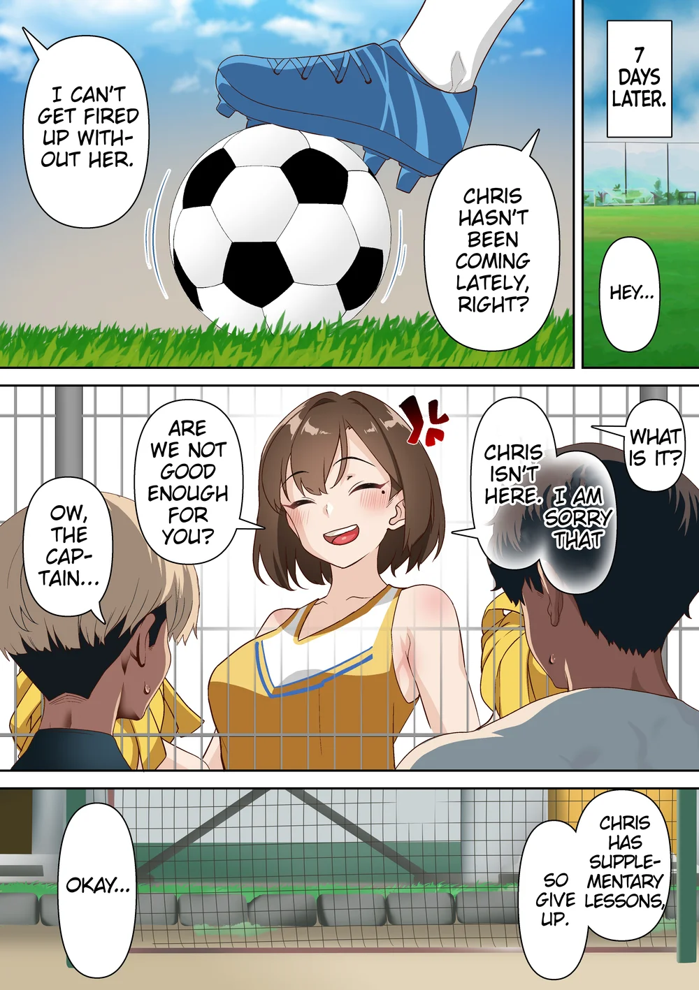 Ryuugakusei Chris no Saimin Dosukebe Ibunka Kouryuu page 42