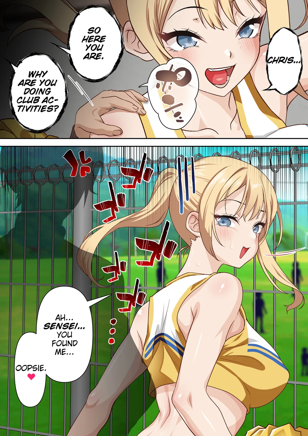 Ryuugakusei Chris no Saimin Dosukebe Ibunka Kouryuu page 4