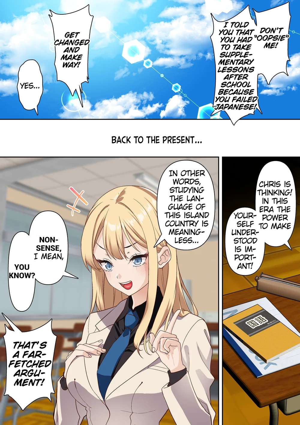 Ryuugakusei Chris no Saimin Dosukebe Ibunka Kouryuu page 5