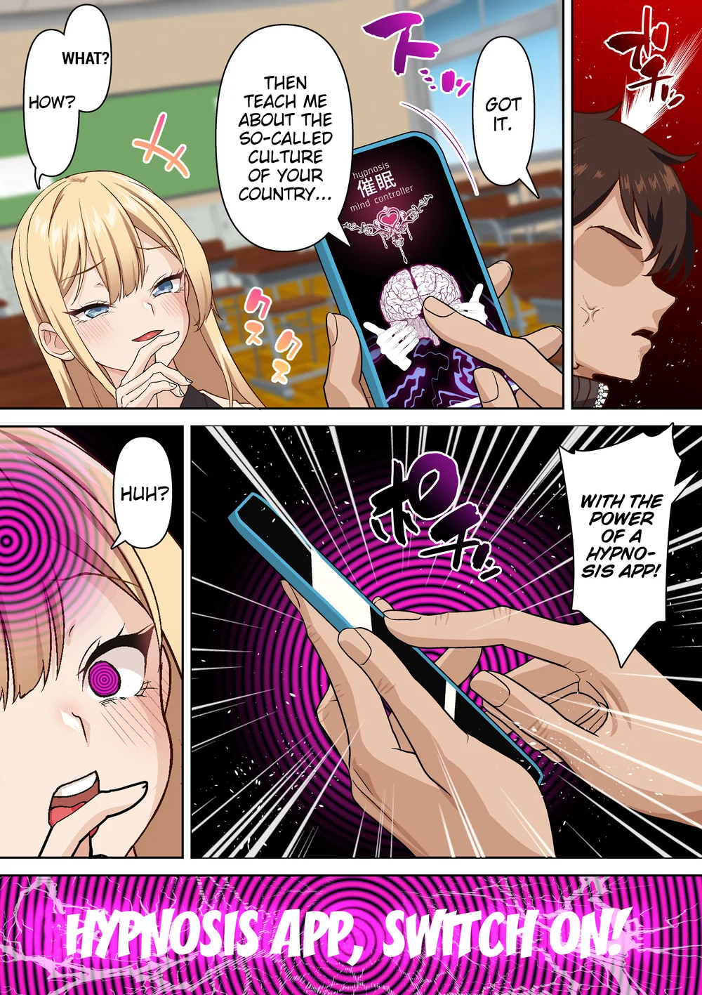 Ryuugakusei Chris no Saimin Dosukebe Ibunka Kouryuu page 7
