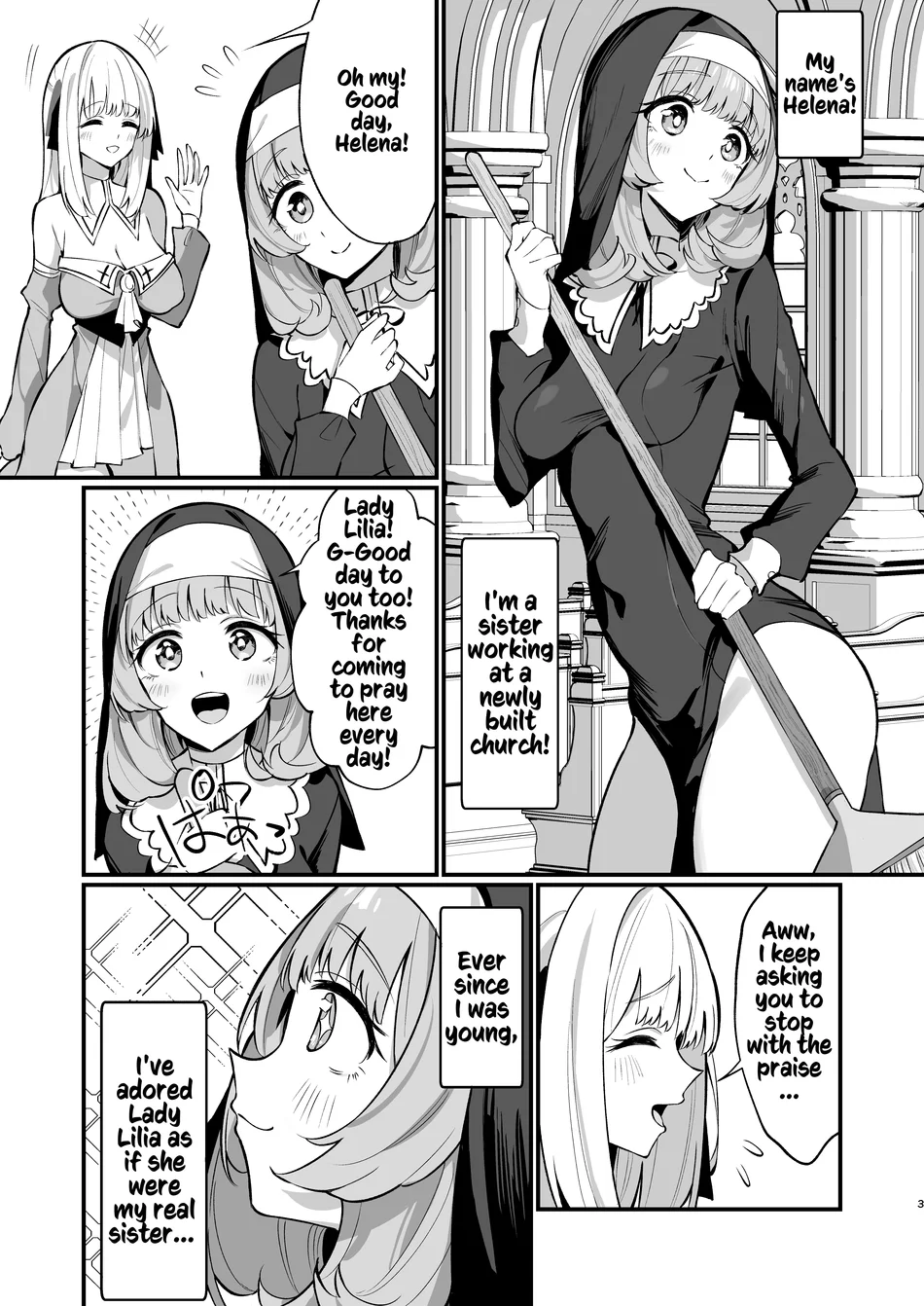 Sister Kanzen Haiboku. ~Muchi na Sister ga honnou de Hatsujo Koubi Surumade~ page 2