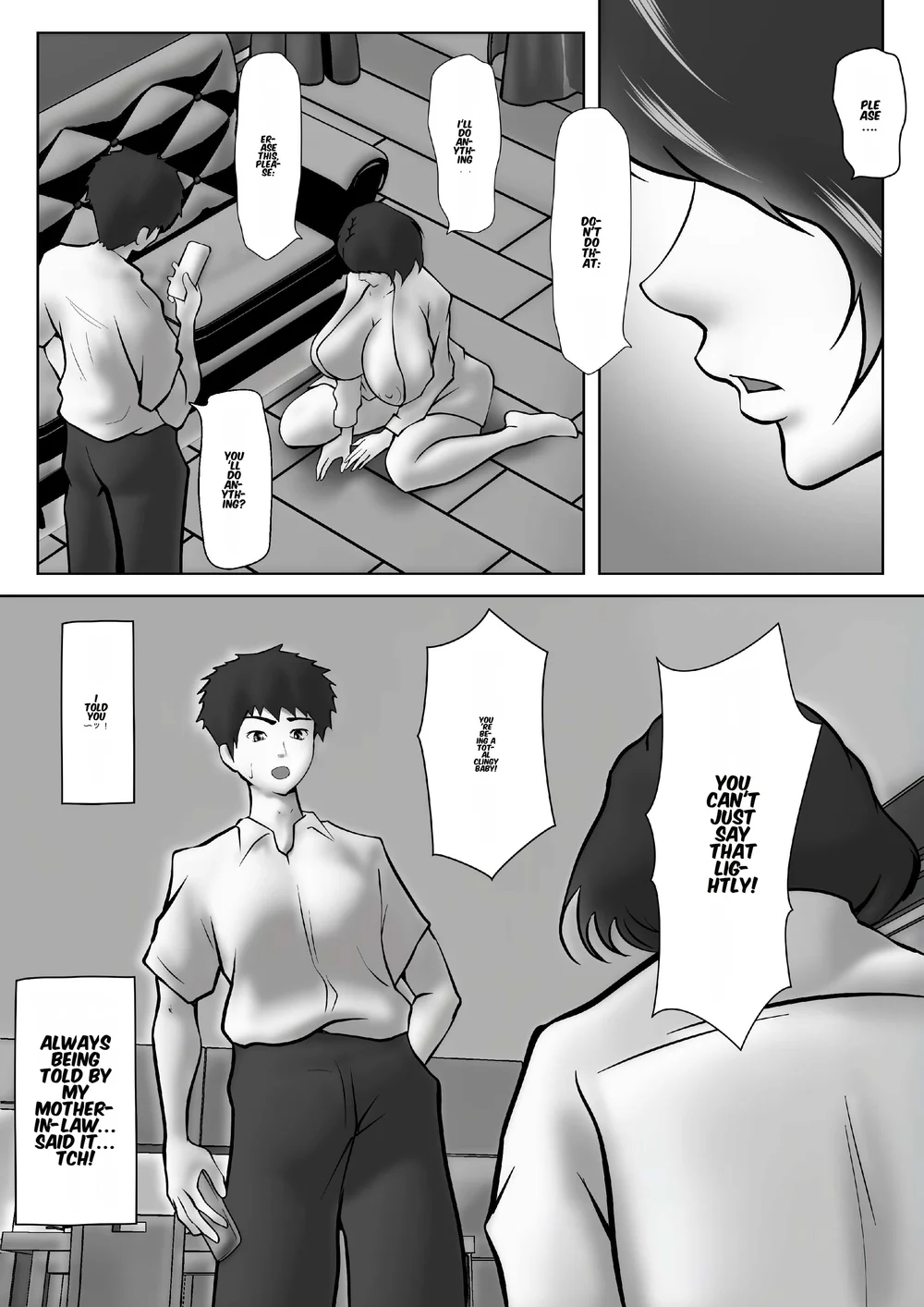 Tachiba Gyakuten Pawahara o Suru Gibo no Onani- ga Toreta Node Shitagawaseru page 15