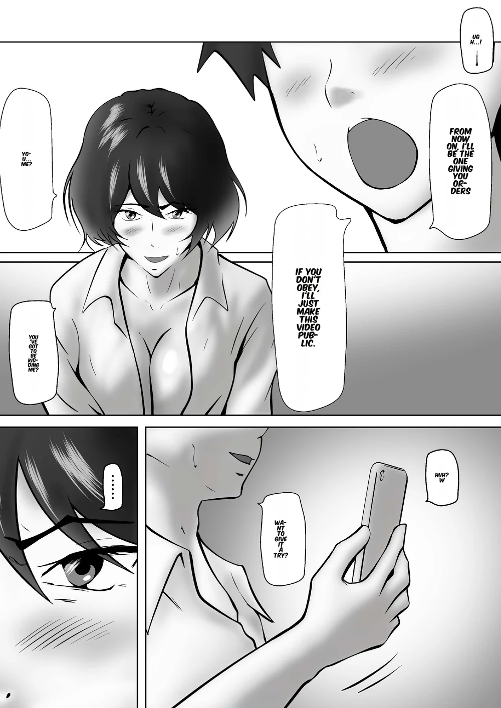 Tachiba Gyakuten Pawahara o Suru Gibo no Onani- ga Toreta Node Shitagawaseru page 17