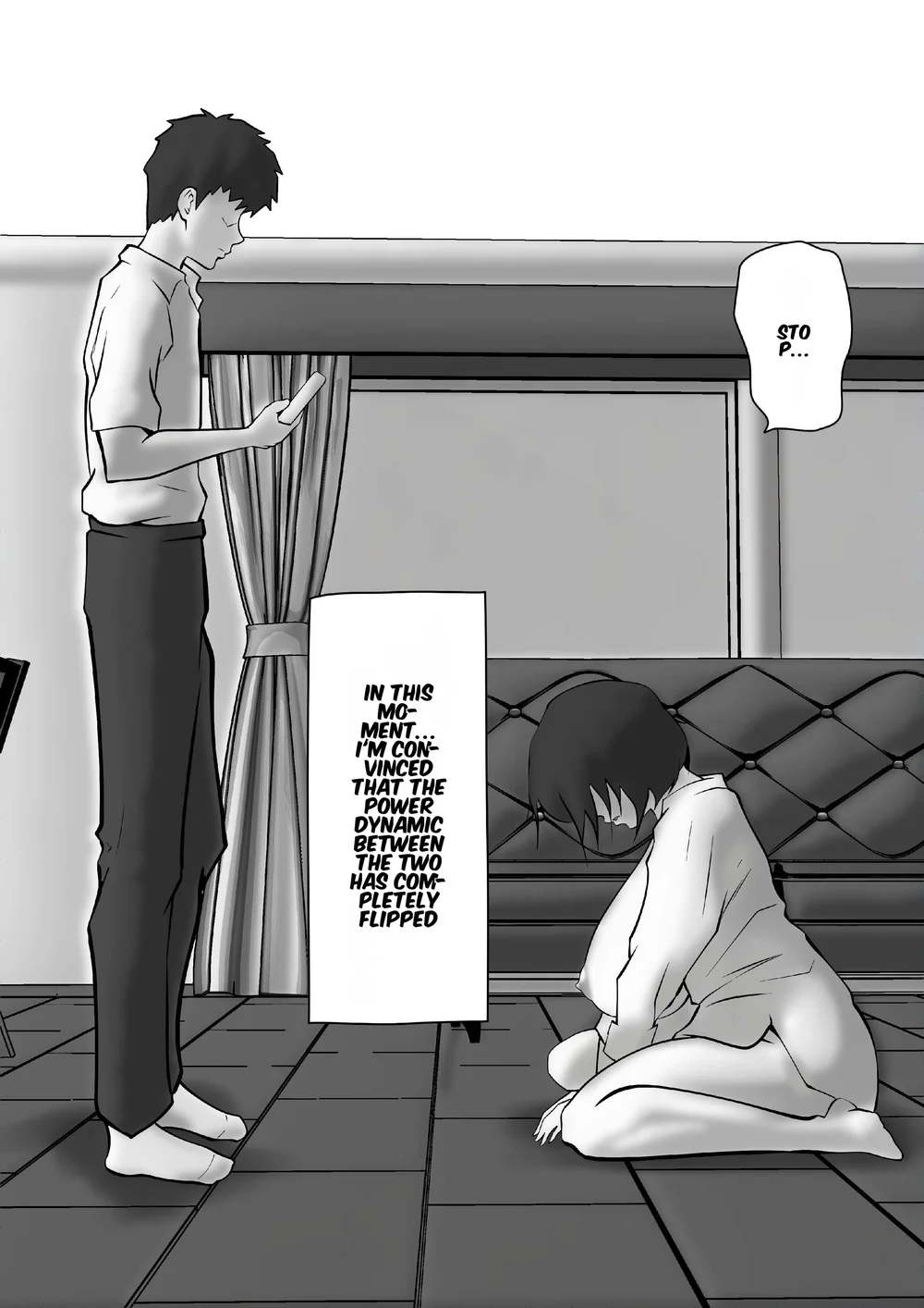 Tachiba Gyakuten Pawahara o Suru Gibo no Onani- ga Toreta Node Shitagawaseru page 18