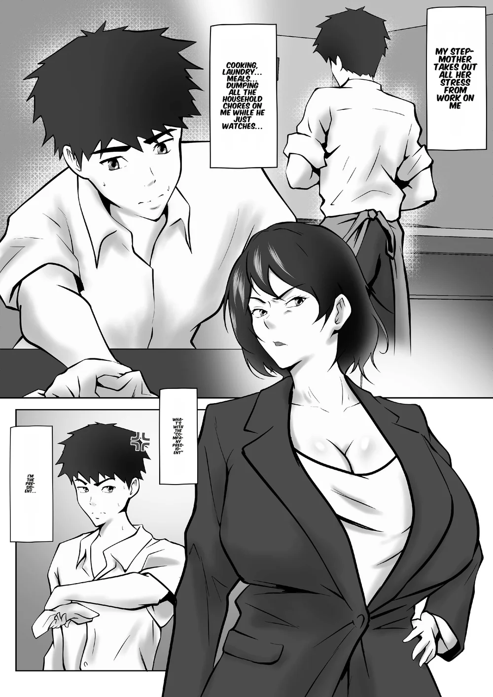 Tachiba Gyakuten Pawahara o Suru Gibo no Onani- ga Toreta Node Shitagawaseru page 6