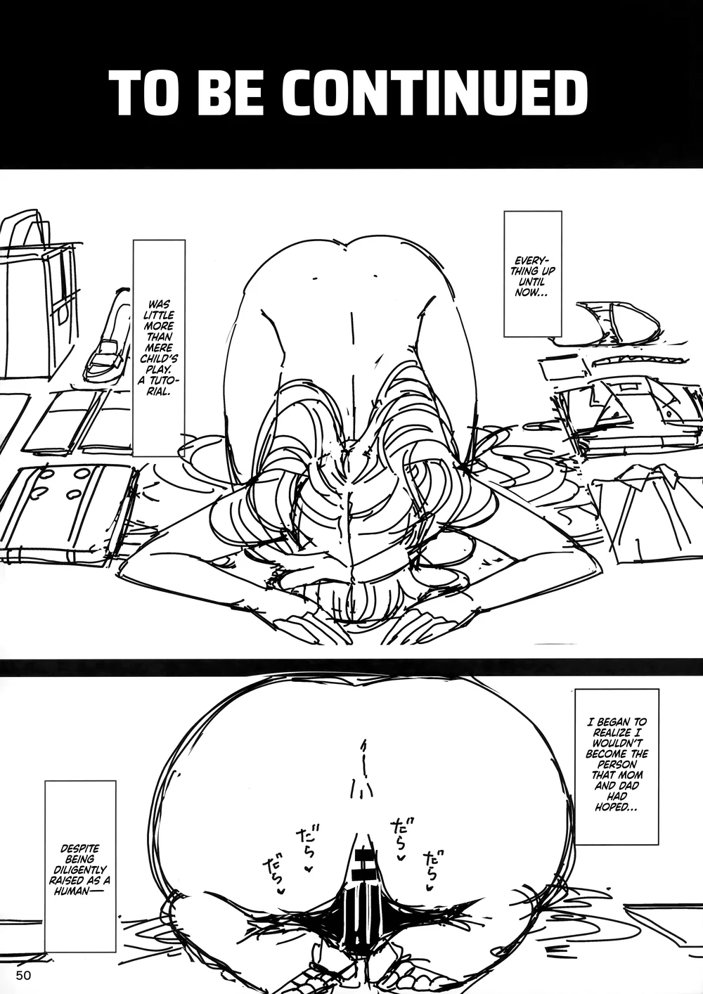 Taisetsu ni Ningen Toshite Sodate te Itadaita no ni Onaho de Gomennasai Junbigou page 50