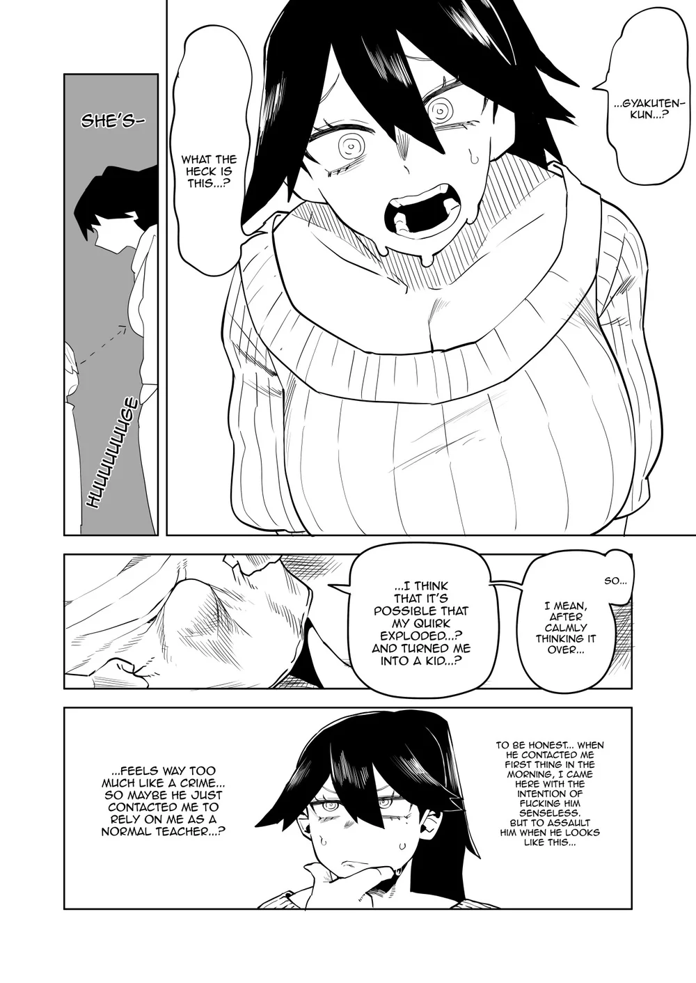Teisou Gyakuten no Hero Academia page 14