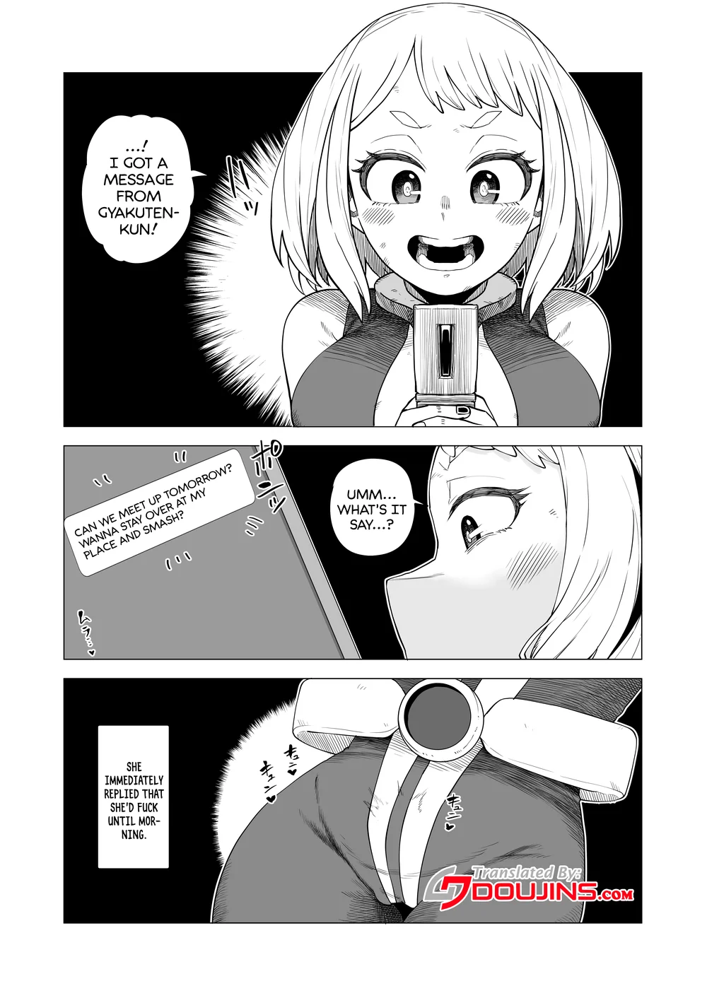 Teisou Gyakuten no Hero Academia page 203