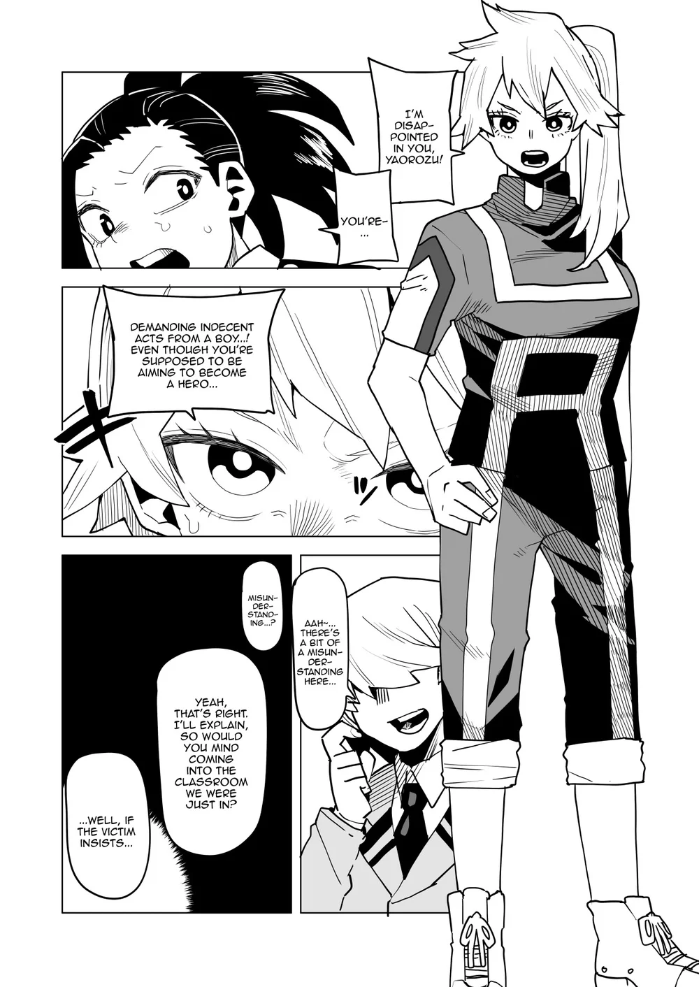 Teisou Gyakuten no Hero Academia page 4