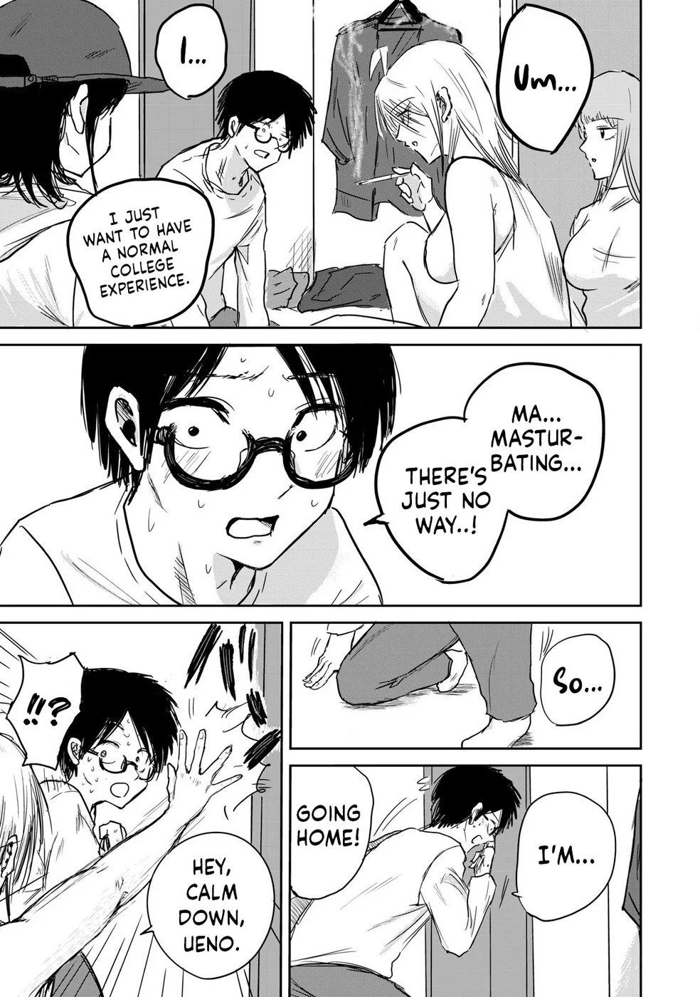 Ueno-kun Has Been Developed Chapter 1 page 38