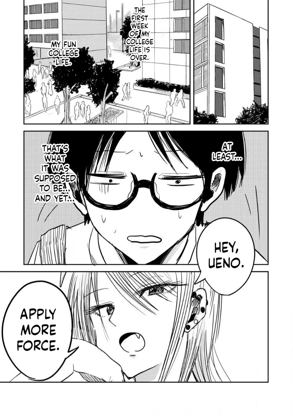Ueno-kun Has Been Developed Chapter 2 page 0