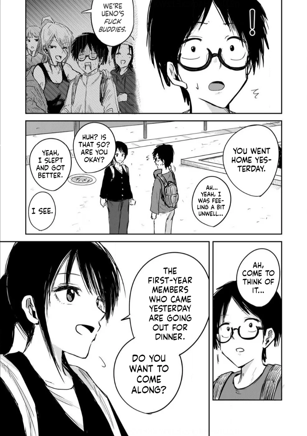 Ueno-kun Has Been Developed Chapter 3 page 2
