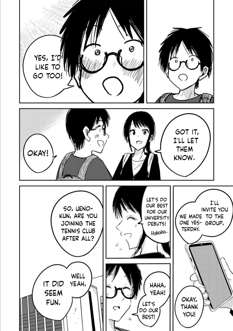 Ueno-kun Has Been Developed Chapter 3 page 3