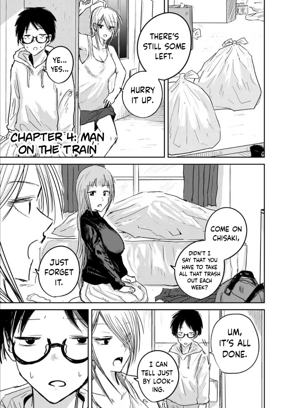 Ueno-kun Has Been Developed Chapter 4 page 0