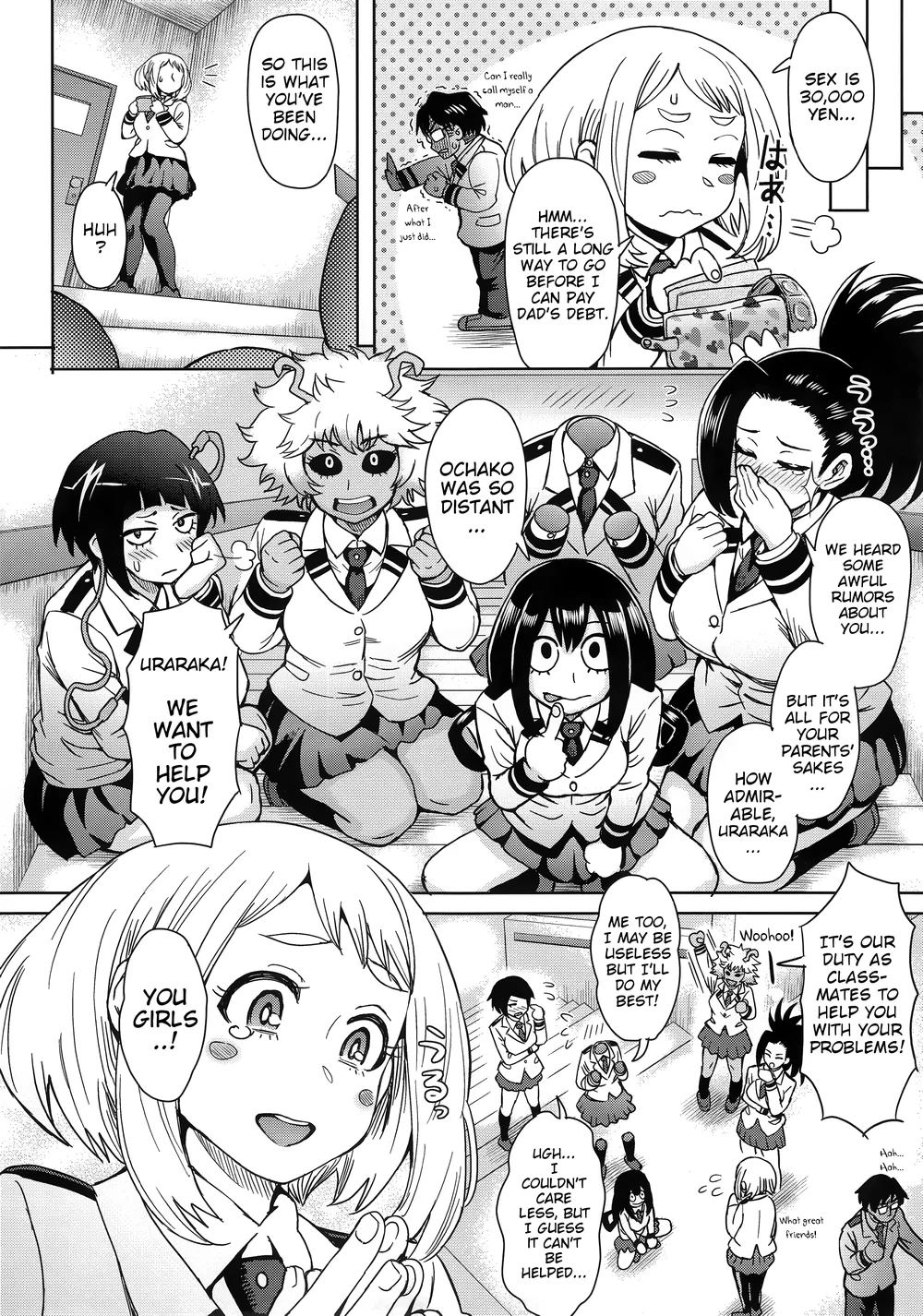 Uraraka Ura Fuuzoku page 9