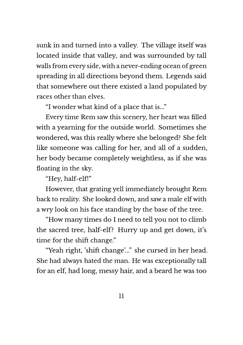 Yuri Elf to Norowareta Hime page 9