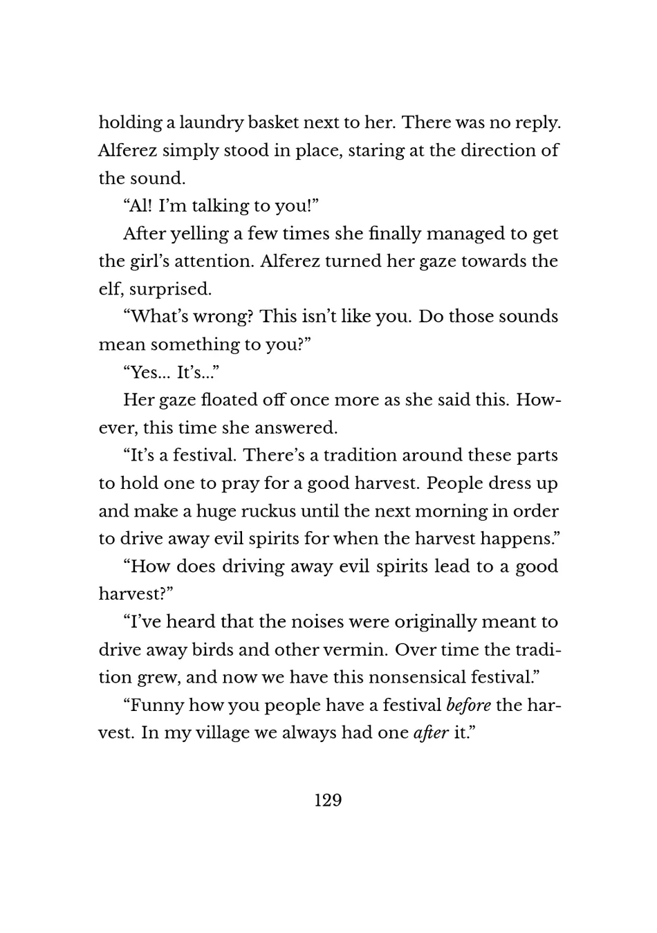 Yuri Elf to Norowareta Hime page 127