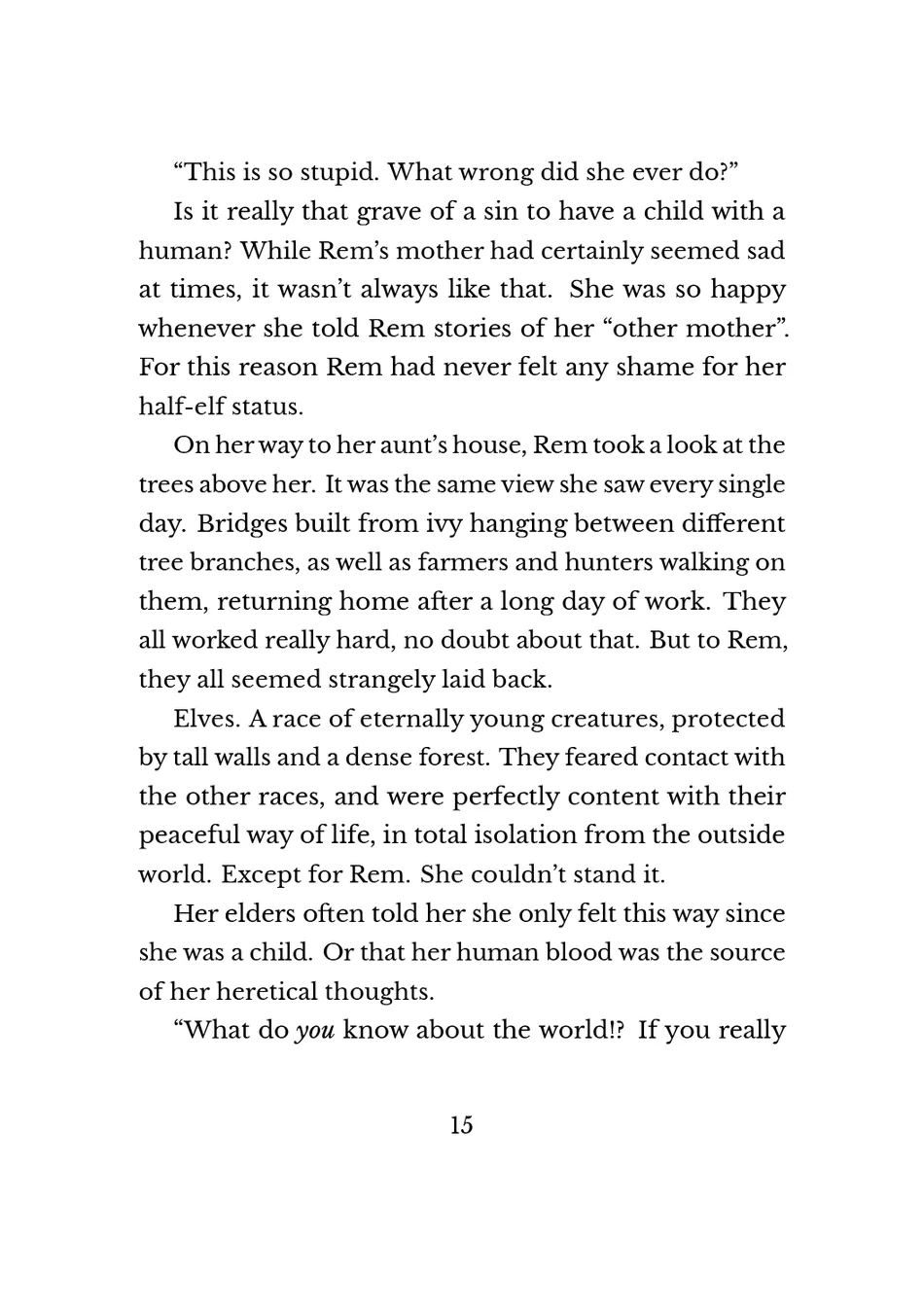 Yuri Elf to Norowareta Hime page 13