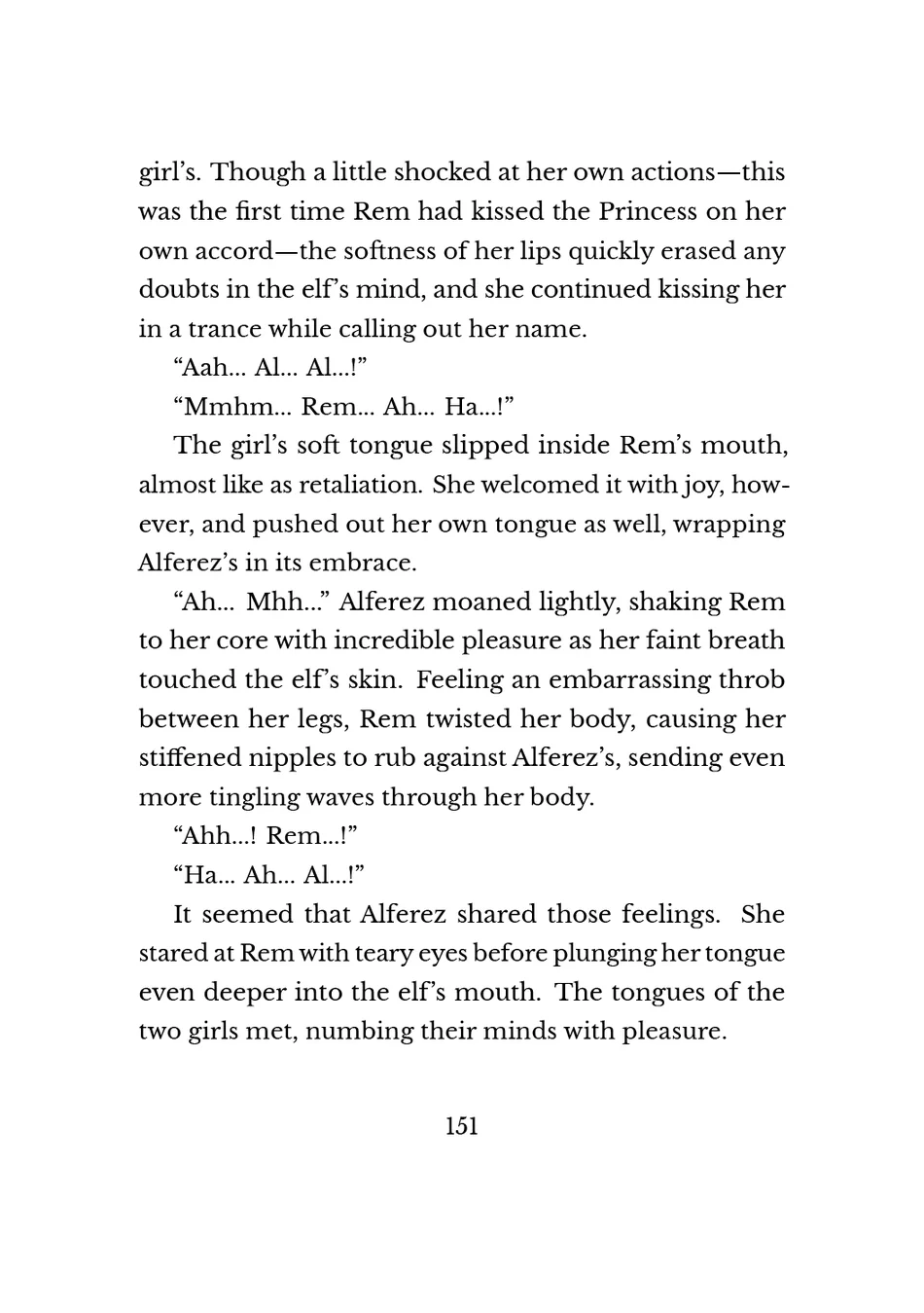 Yuri Elf to Norowareta Hime page 149