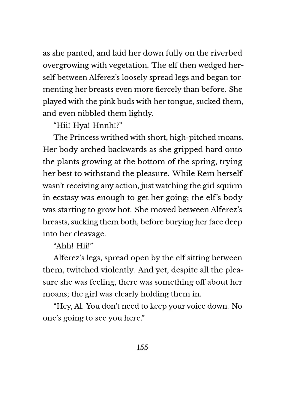 Yuri Elf to Norowareta Hime page 153